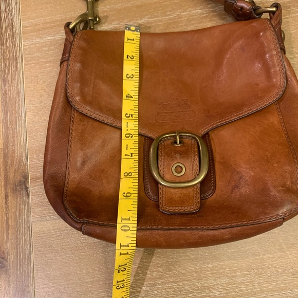 Vintage Coach Bleeker Flap Satchel Bag number 11419 - Picture 4 of 16